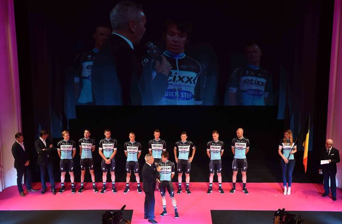 Giro d`Italia - team presentation