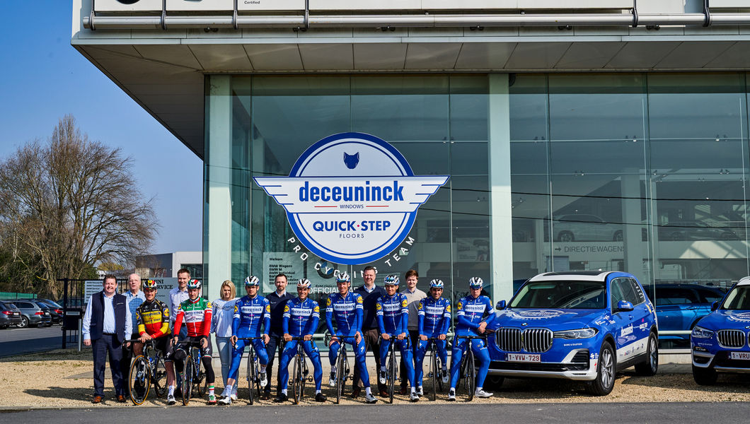 Deceuninck – Quick-Step bezoekt Le Couter BMW