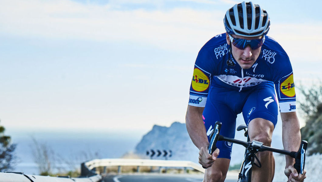 Viviani carries the flag for Quick-Step Floors in Tour Down Under