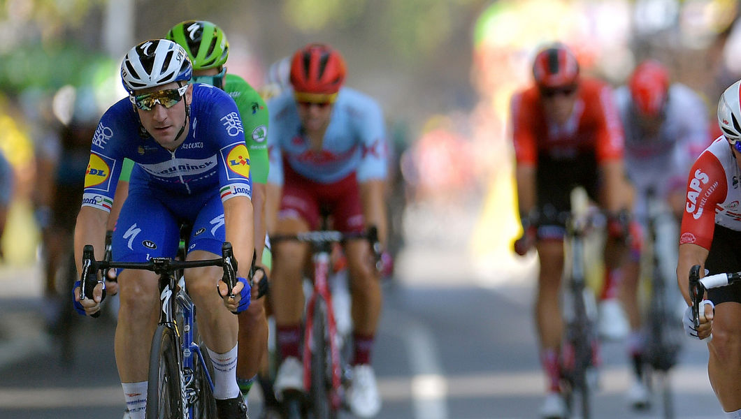 Tour de France: Viviani on the podium in Toulouse