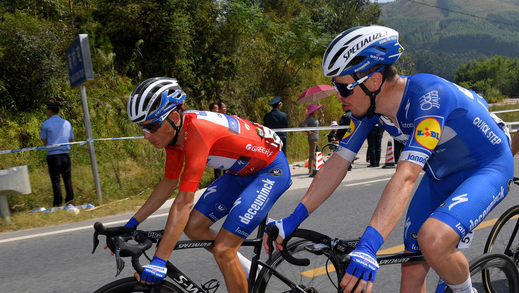 Tour of Guangxi: Mas conserves the red jersey