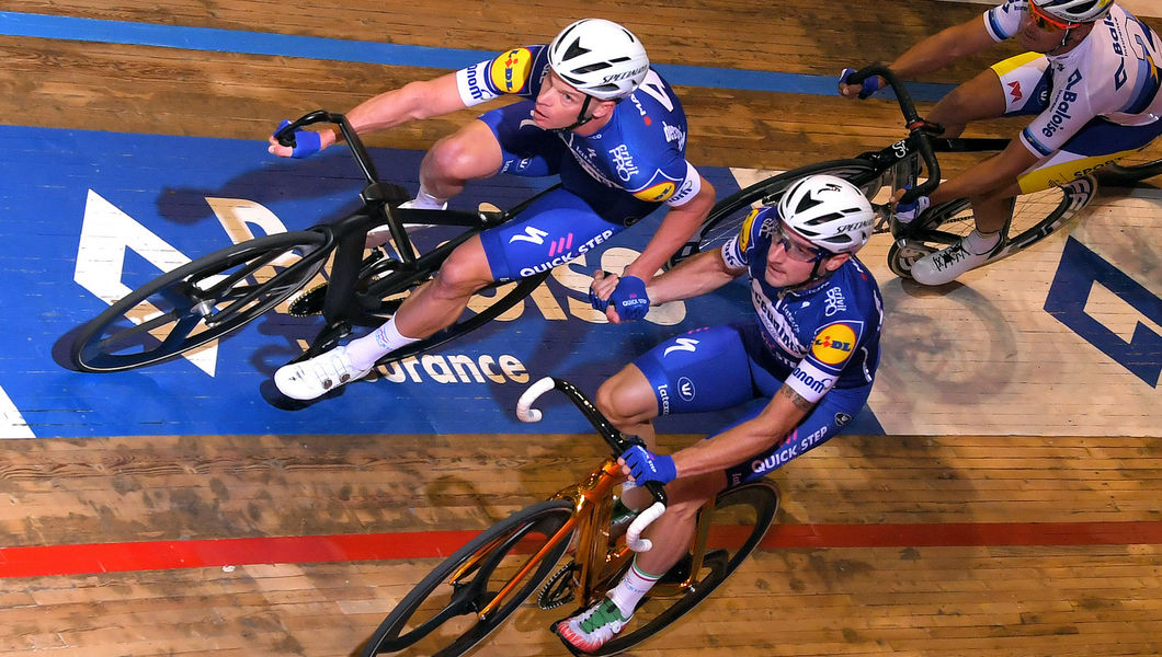 Three wins for Keisse and Viviani on opening night in Gent
