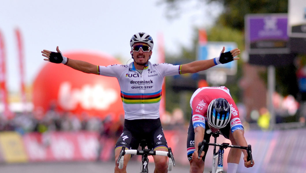 Wereldkampioen Julian Alaphilippe wint Brabantse Pijl
