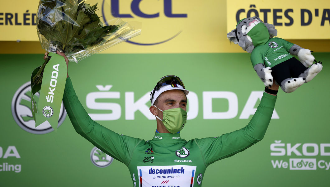 Tour de France: Alaphilippe moves into green