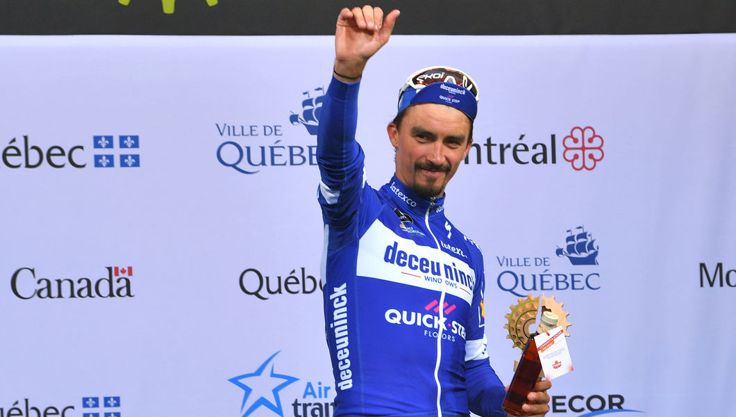 Alaphilippe kleurt finale Grand Prix Cycliste de Quebec