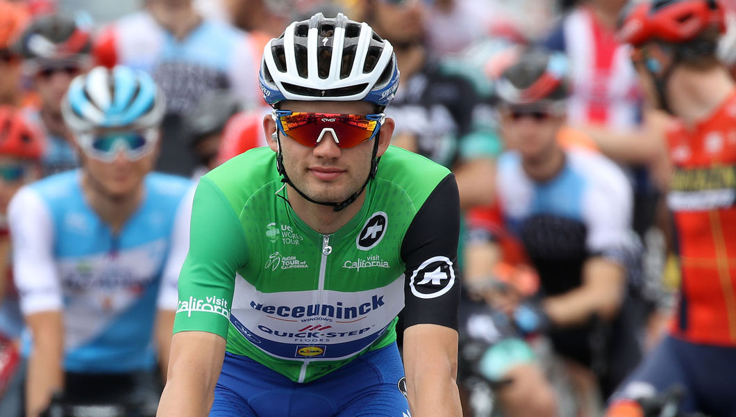 Tour of California: Third overall and the green jersey for Kasper Asgreen
