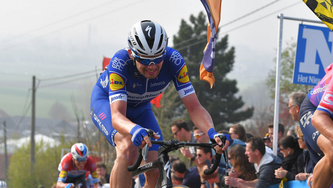 Sterke Asgreen op het podium bij debuut in Ronde van Vlaanderen
