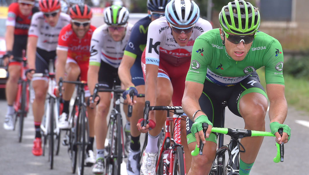 Tour de France: Kittel retains green jersey after crosswinds stage