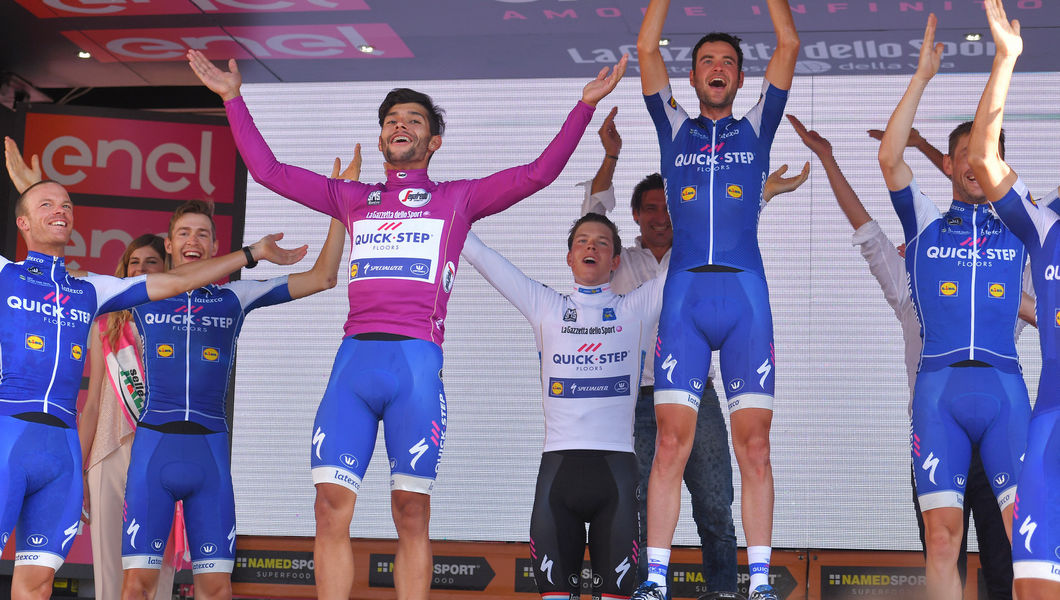 Quick-Step Floors sluit memorabele Giro d’Italia af