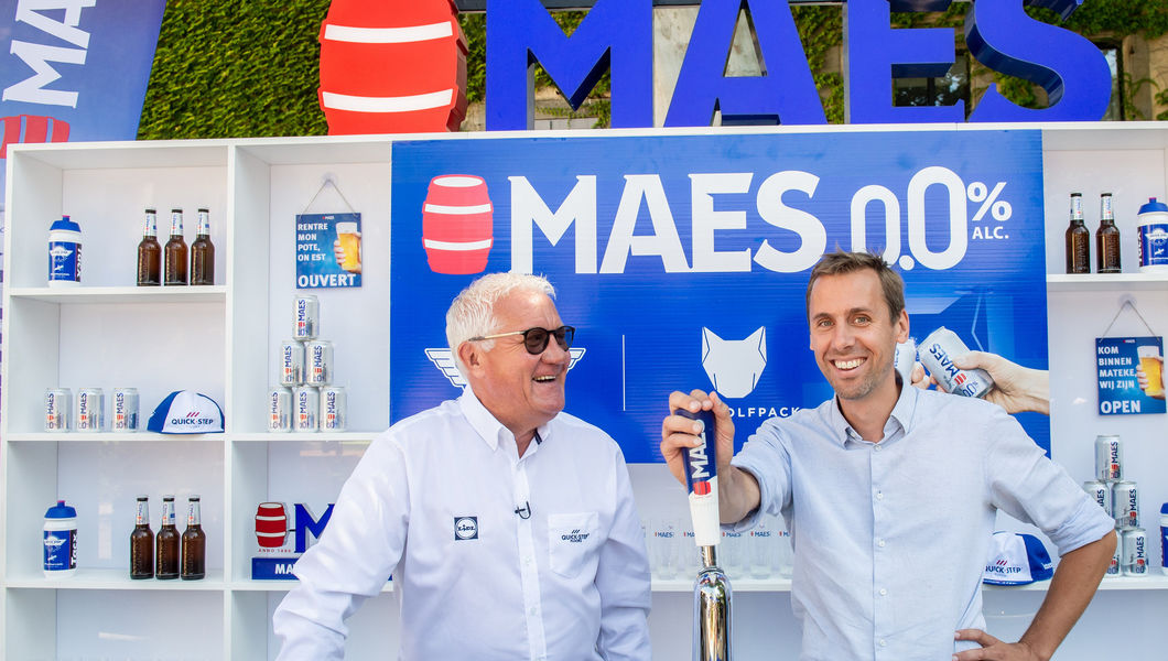 Maes, the beer best shared with mates, named official partner of Quick-Step Floors Cycling Team