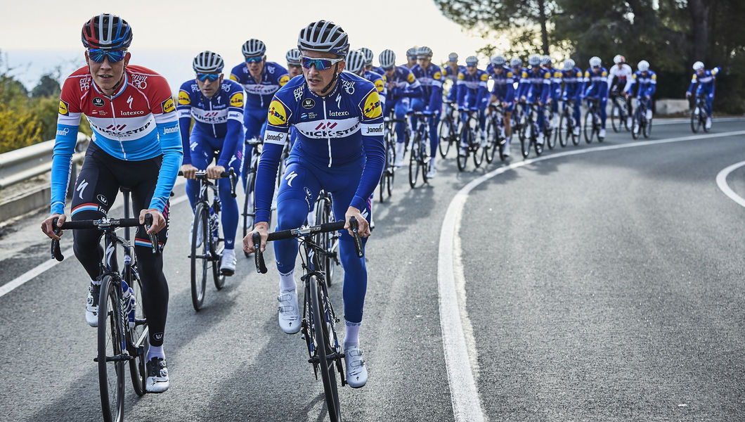 Quick-Step Floors conclude first off-season gathering in Calpe