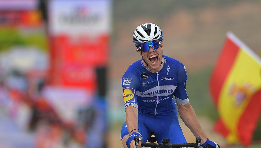 Vuelta a España: Rémi Cavagna claims sensational breakaway win
