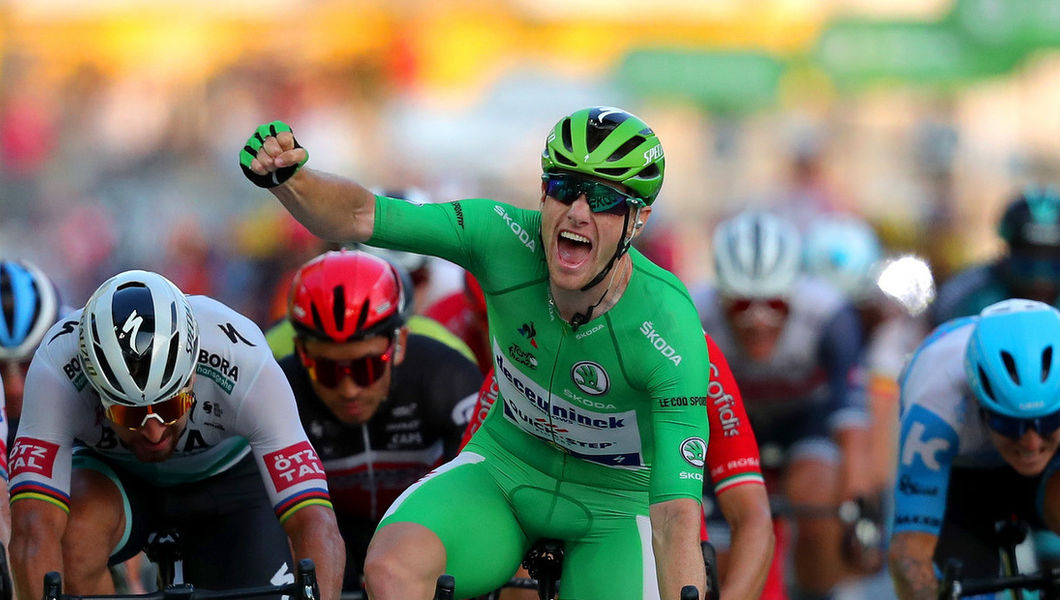 Sam Bennett wins Tour de France green jersey