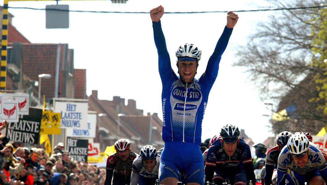 Tom Boonen’s three Gent-Wevelgem victories