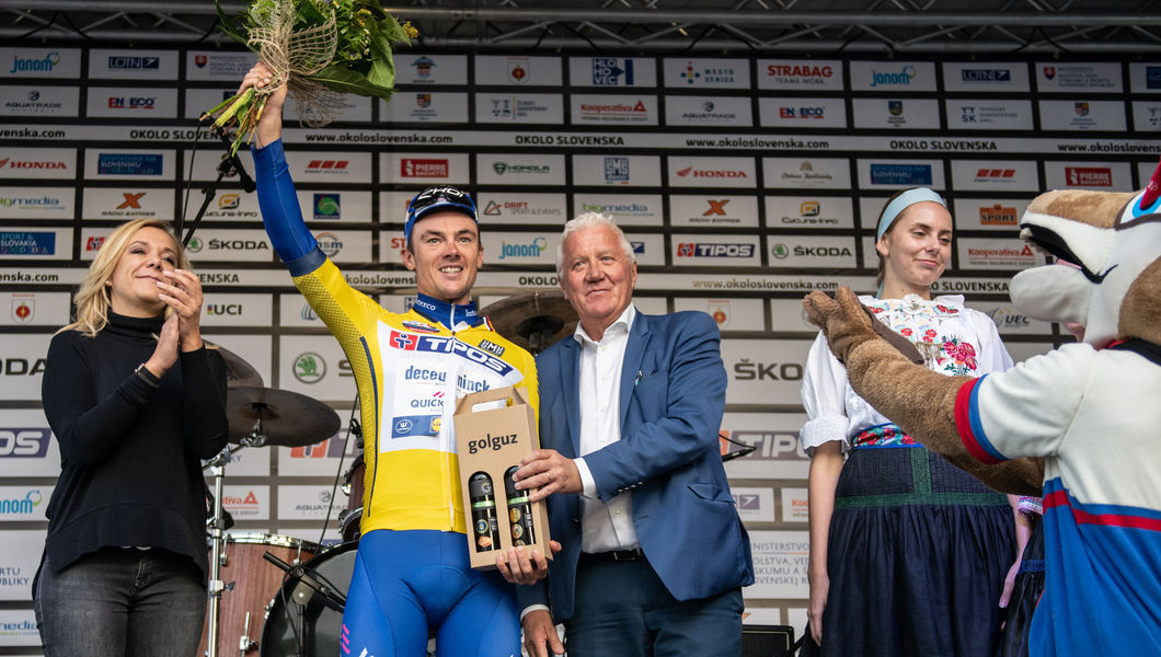 Lampaert continues in the lead at Okolo Slovenska