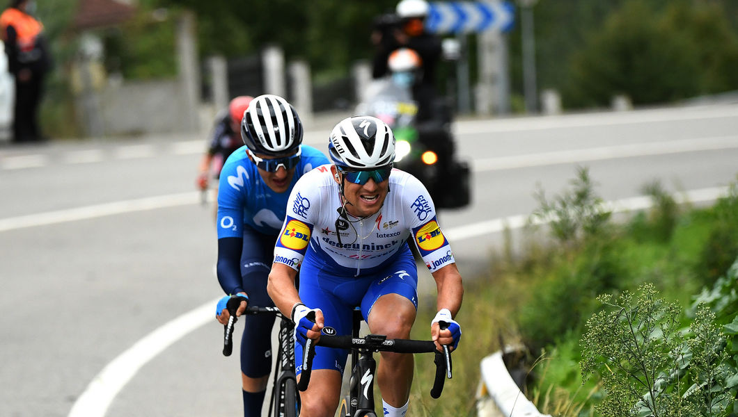 Stybar op het ritpodium in Vuelta a España