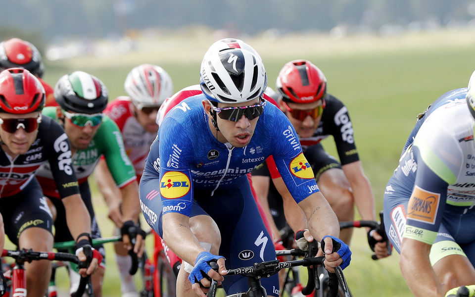 Hodeg takes third in chaotic Benelux Tour opener