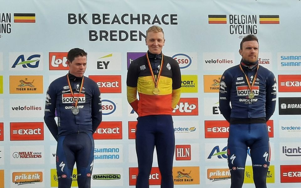 Merlier crowned Belgian Beach Race Champion