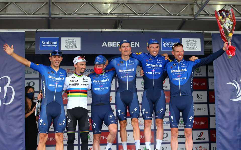 Alaphilippe finishes third overall at the Tour of Britain