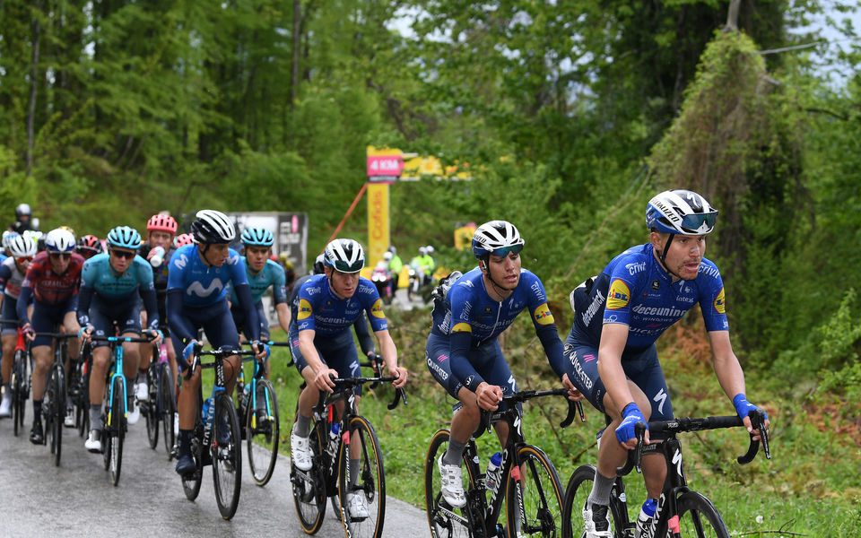 Deceuninck – Quick-Step impresses on the first summit finish of Il Giro
