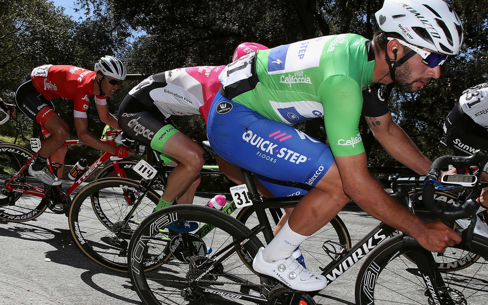 Tour of California: Untimely puncture ruins Gaviria’s chances