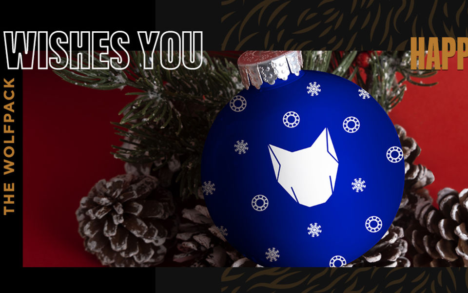 Season’s greetings from the Wolfpack!