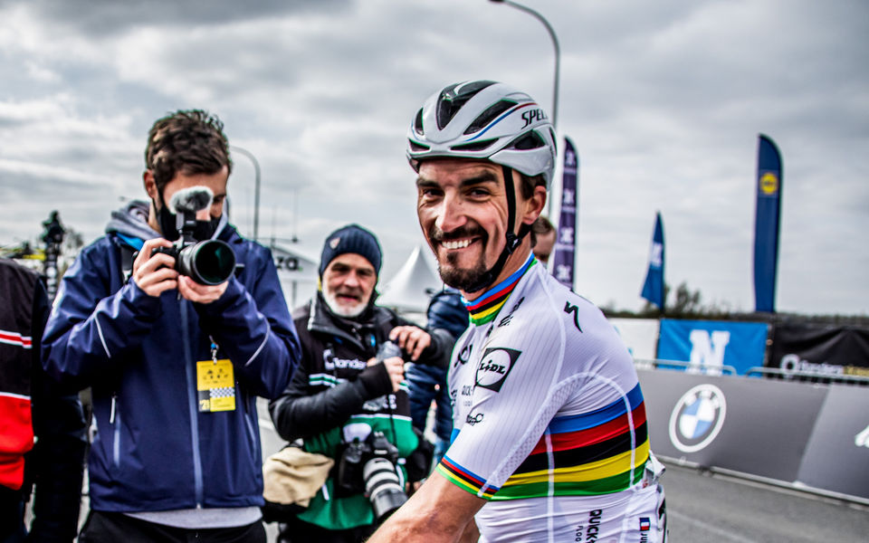 Julian Alaphilippe: “To raise my hands at Le Tour clad in the rainbow jersey would be special”
