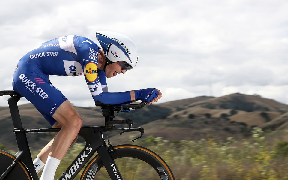 De Plus moves to eighth overall in Tour of California