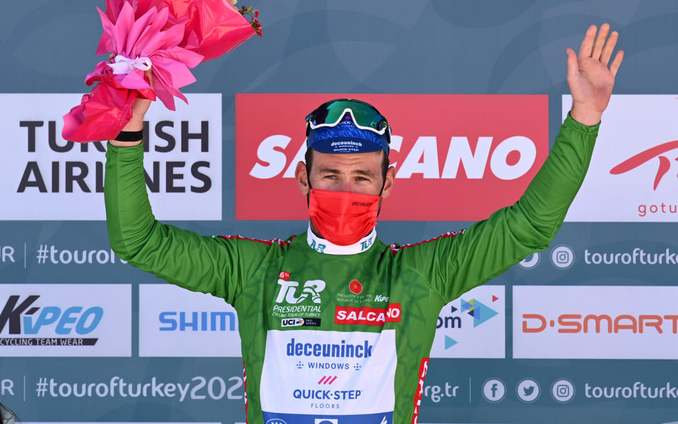 Cavendish in het groen in Tour of Turkey