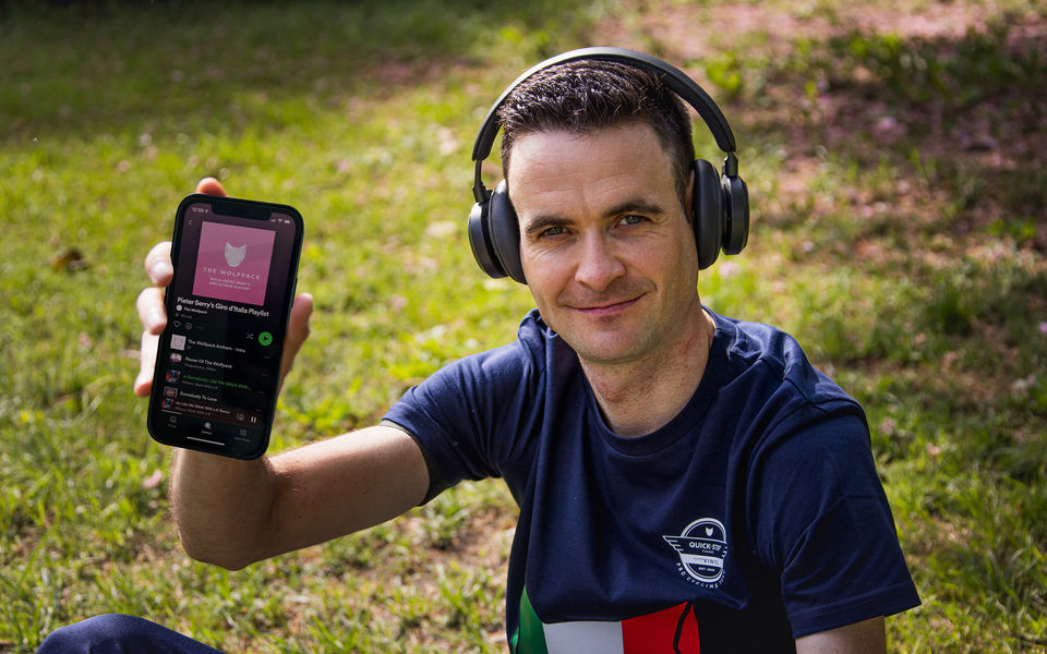 Bus DJ Pieter Serry and his Giro d’Italia playlist