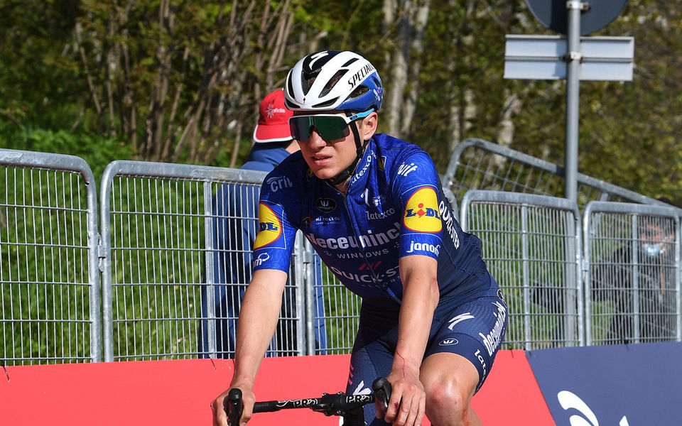 Remco Evenepoel stops at the Giro d’Italia