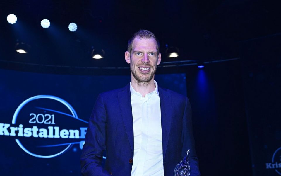 Tim Declercq receives fourth Kristallen Fiets award in a row