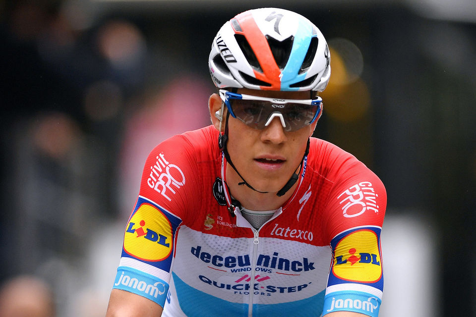 Eerste aankomst bergop in Giro d’Italia