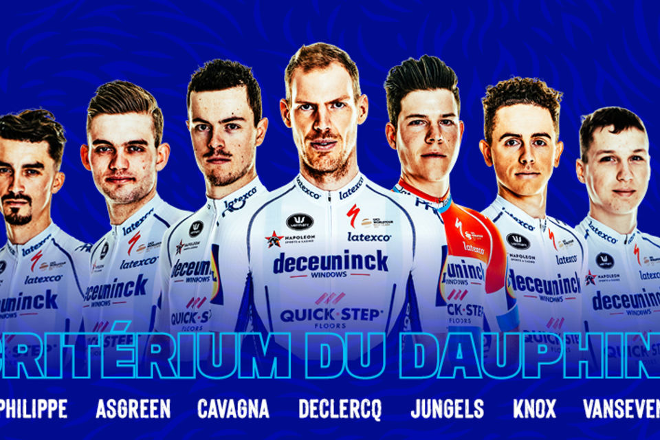 Deceuninck – Quick-Step to Critérium du Dauphiné