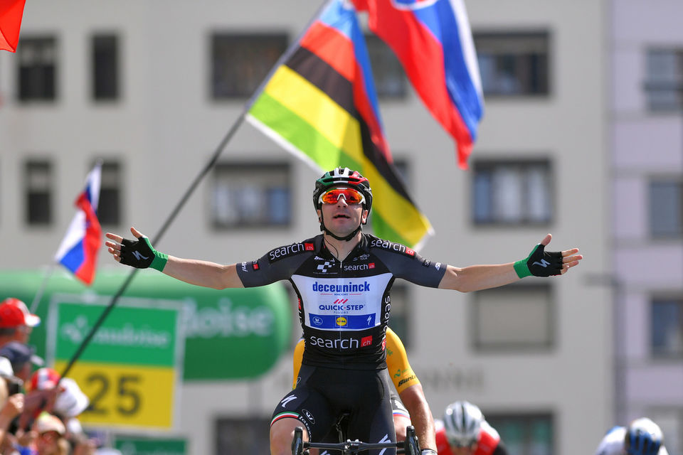 Viviani doubles his tally at the Tour de Suisse