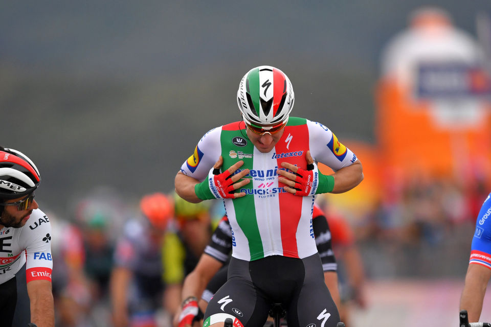 Giro d’Italia: Viviani gedeklasseerd in rit 3