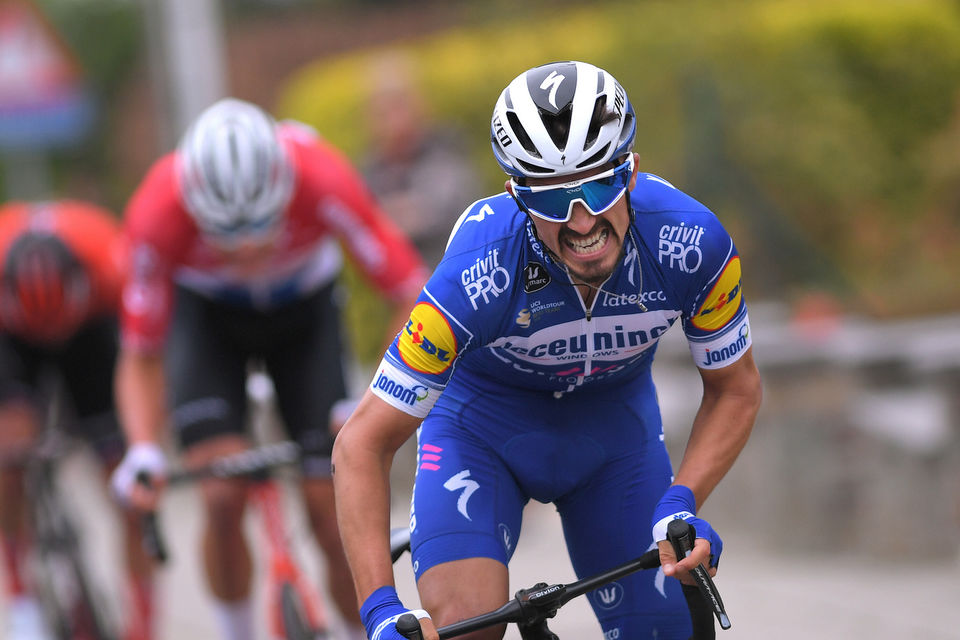 Alaphilippe takes runner-up at Brabantse Pijl