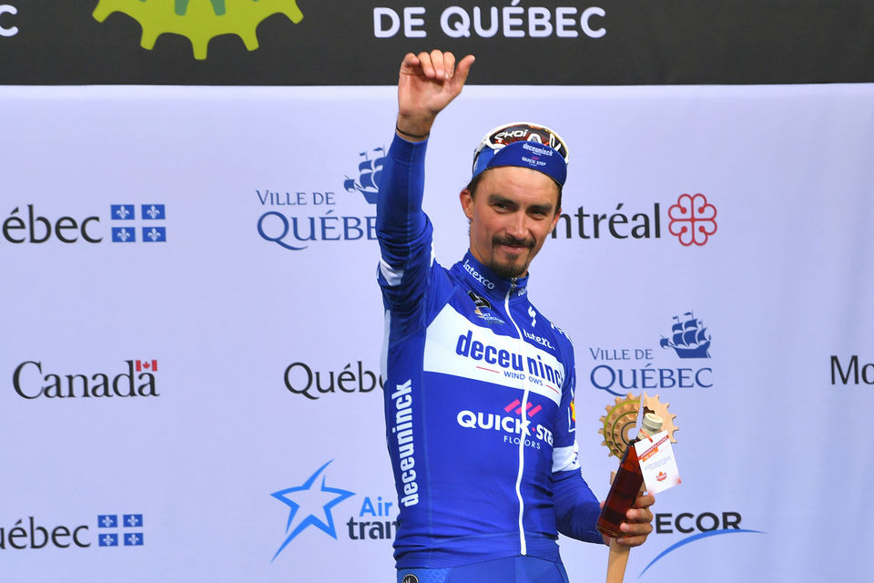 Alaphilippe kleurt finale Grand Prix Cycliste de Quebec
