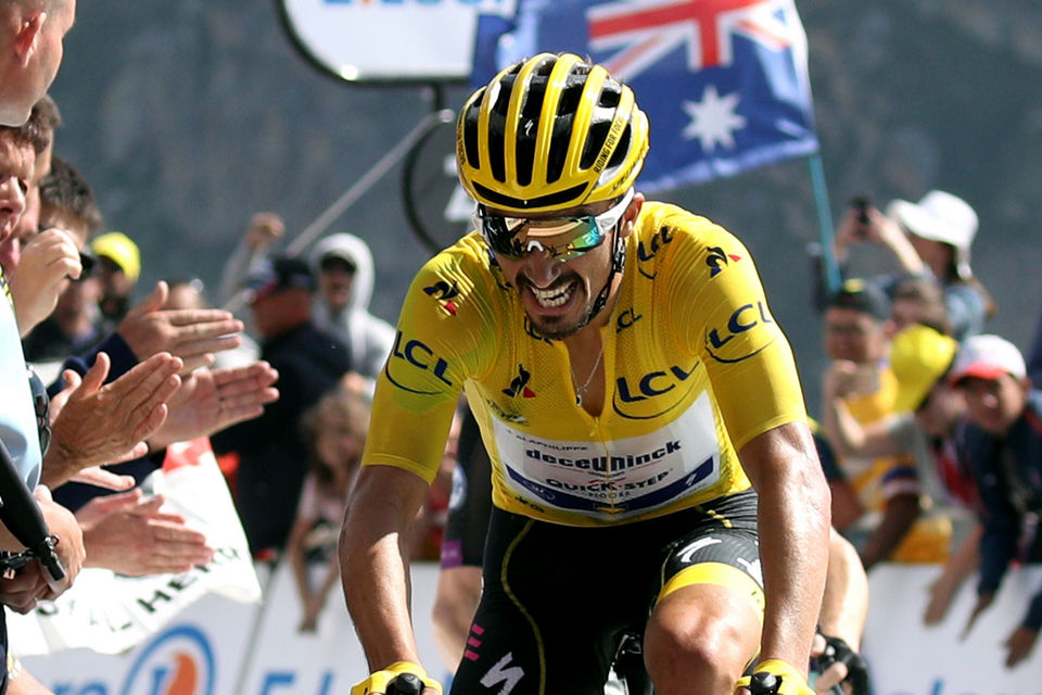 Tour de France: Alaphilippe increases lead atop Tourmalet