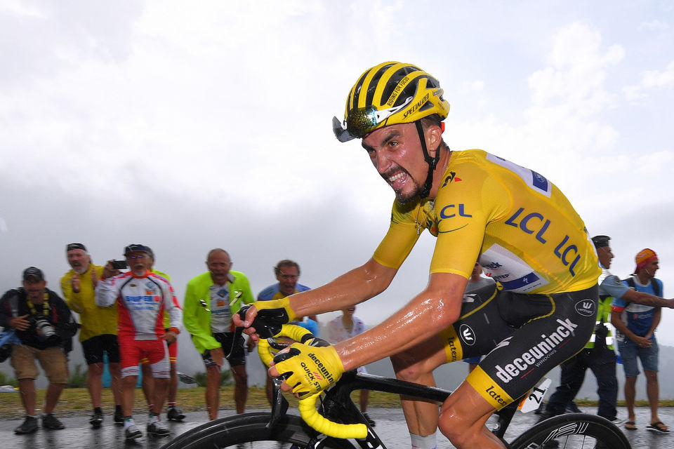 Alaphilippe conserves Tour de France yellow jersey after Pyrenees
