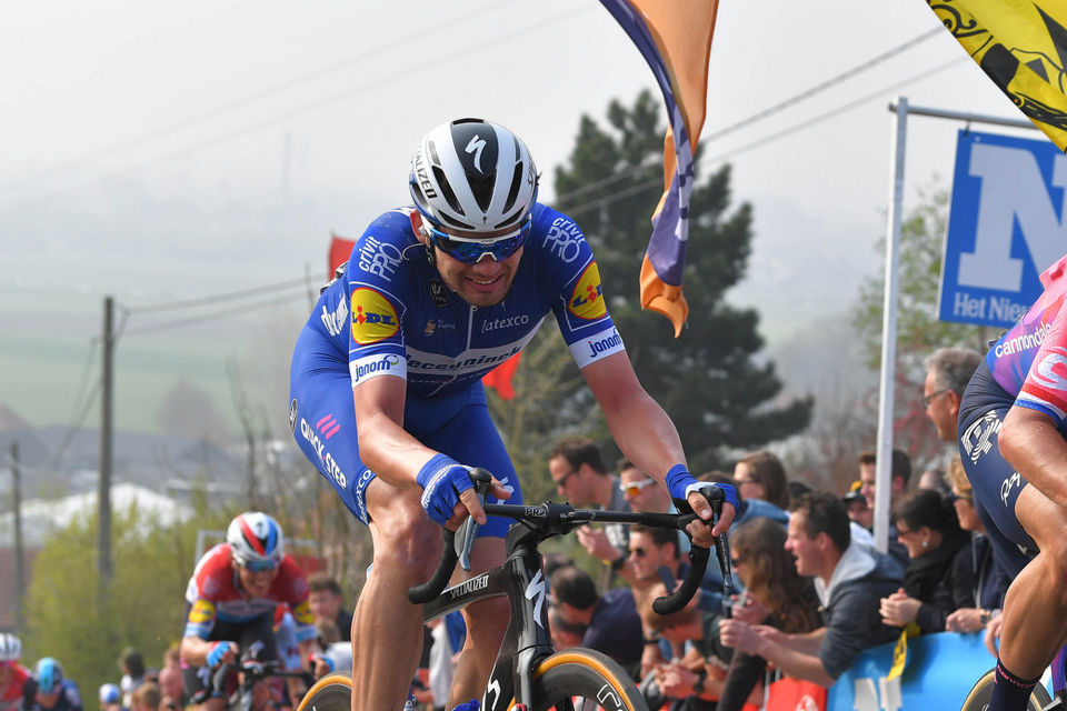Sterke Asgreen op het podium bij debuut in Ronde van Vlaanderen