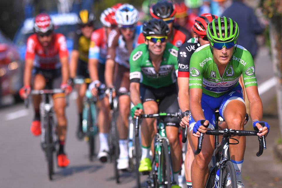 Vuelta a España: Trentin gains important points from the break