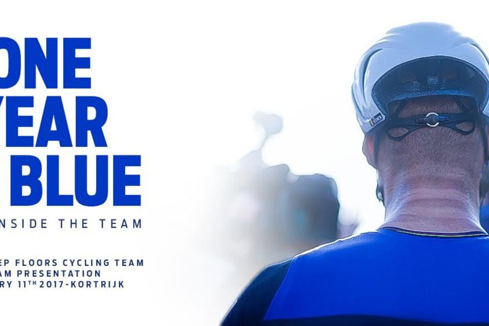 One Year In Blue: op pad met Quick-Step Floors Cycling Team