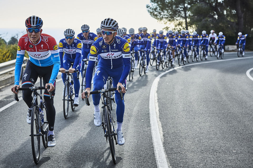 Quick-Step Floors conclude first off-season gathering in Calpe