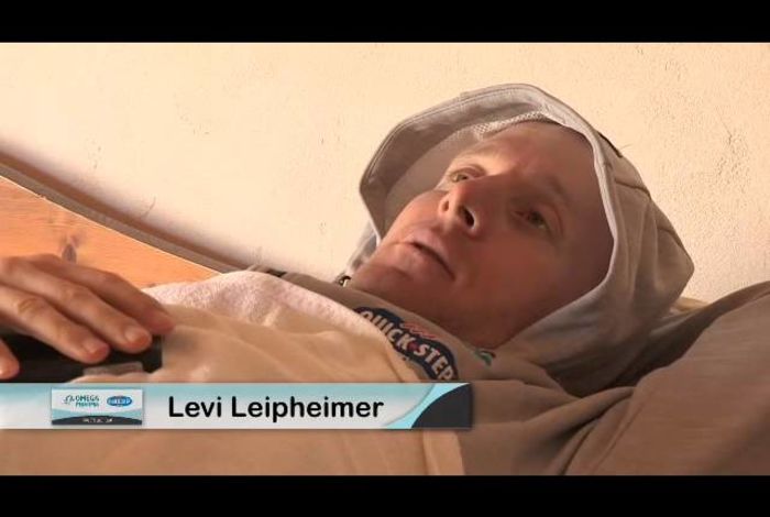 Reactie Leipheimer, Peter Velits, Holm op eerste bergritten