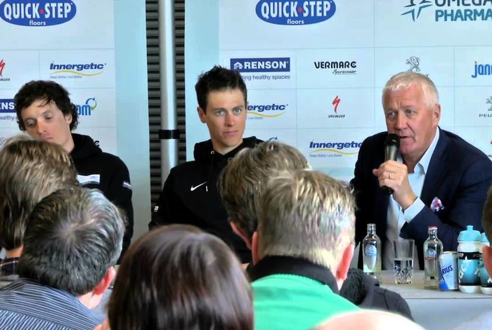 OPQS 2013 Ronde van Vlaanderen persconferentie