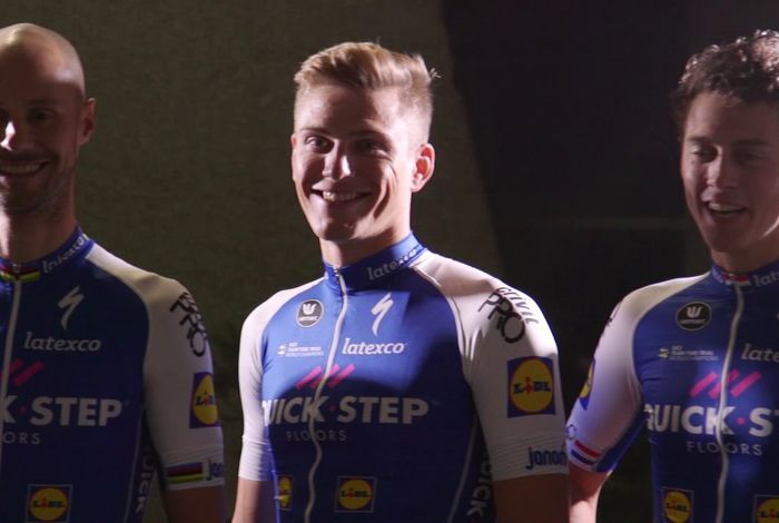 Quick-Step Floors Cycling Team unveil 2017 jersey 