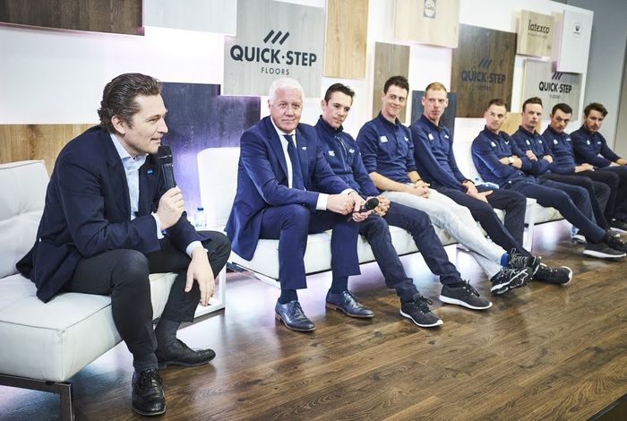 Quick-Step Floors celebrates 20 years in cycling