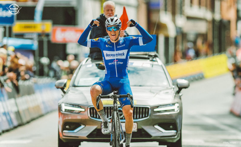 Evenepoel wins in Belgium Tour